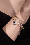 Ghost 'Only Here for the Boos' Textured Bangle - Aaria Tees Aaria Tees