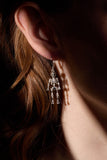 Skeleton Drop Earring - Aaria Tees Aaria Tees
