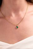 May 'Hope' Heart Birthstone Charm - Aaria Tees Aaria Tees
