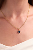 September 'Protection' Heart Birthstone Charm - Aaria Tees Aaria Tees