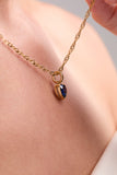 September 'Protection' Heart Birthstone Charm - Aaria Tees Aaria Tees