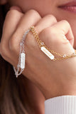 Abuela Infinity Chain Double Strand Bracelet - Aaria Tees Aaria Tees