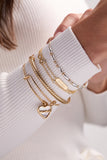 Mamá Infinity Chain Double Strand Bracelet - Aaria Tees Aaria Tees