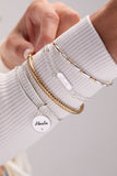 Abuela Infinity Chain Double Strand Bracelet - Aaria Tees Aaria Tees