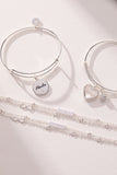 Abuela Infinity Chain Double Strand Bracelet - Aaria Tees Aaria Tees
