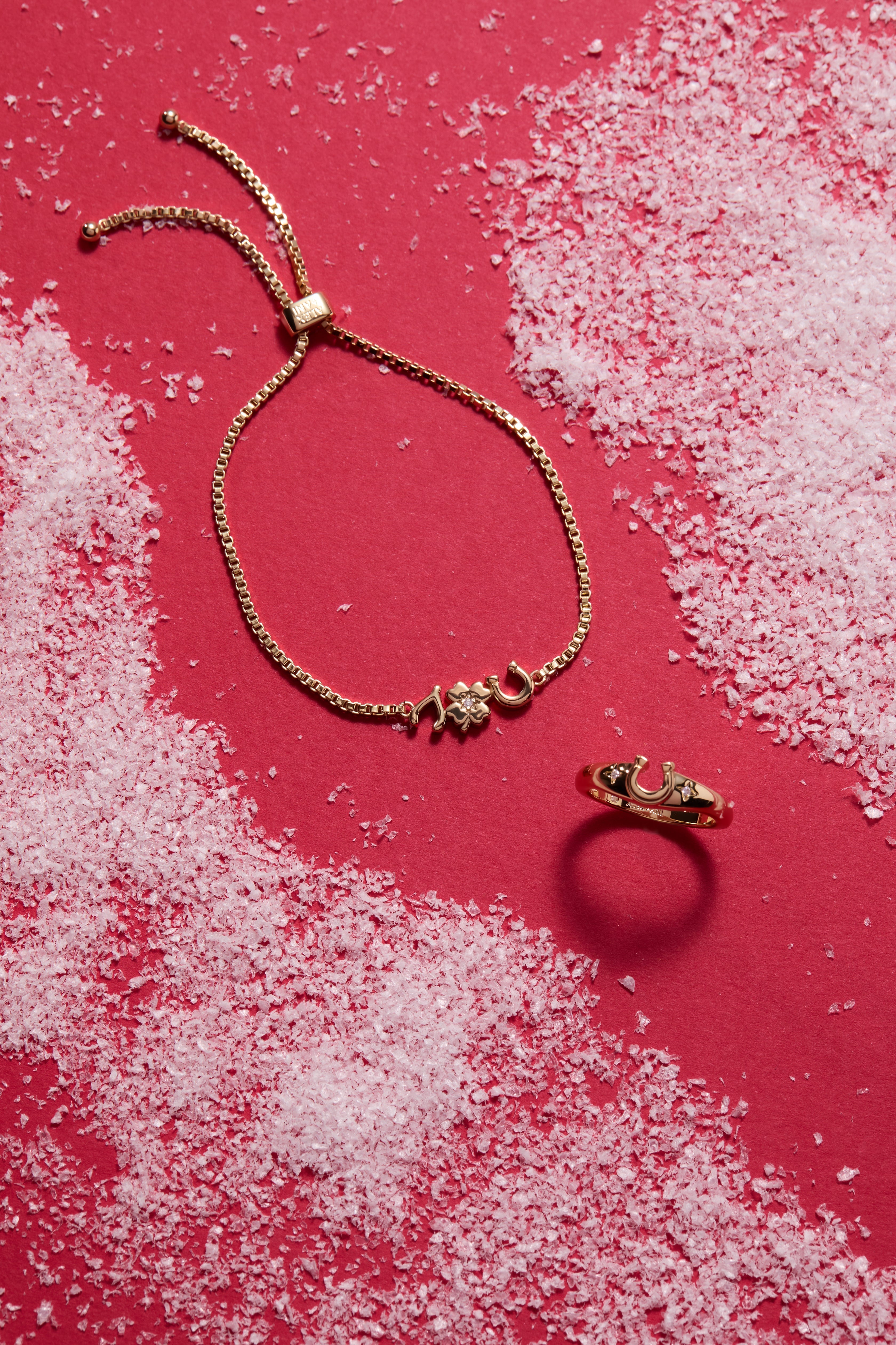 Lucky Horseshoe Ring - Aaria Tees Aaria Tees