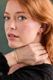 Gold Beaded Cuff Bracelet - Aaria Tees Aaria Tees