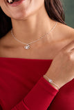 Evil Eye Duo Charm Necklace - Aaria Tees Aaria Tees