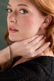 Puffy Rope Textured Huggie Hoop Earring - Aaria Tees Aaria Tees