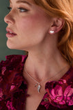 Faith Wing Stud Earrings - Aaria Tees Aaria Tees