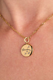 Grandma Hummingbird Disc Charm - Aaria Tees Aaria Tees