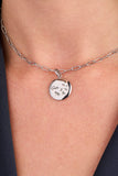Sister Dragonfly Disc Charm - Aaria Tees Aaria Tees
