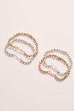 Wife Elongated Crystal Stretch Bracelet - Aaria Tees Aaria Tees