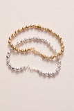 Mom Elongated Crystal Stretch Bracelet - Aaria Tees Aaria Tees