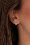 November Emerald-Cut Birthstone Stud Earrings - Aaria Tees Aaria Tees