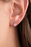 October Emerald-Cut Birthstone Stud Earrings - Aaria Tees Aaria Tees