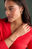 Bow Pearl Coquette Tension Bangle - Aaria Tees Aaria Tees