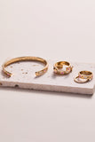 'Pray, Wait and Trust' Hoop Earrings - Aaria Tees Aaria Tees