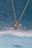 Hanukkah Star of David and Dreidel Pendant Necklace - Aaria Tees Aaria Tees