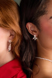 Christmas Muted Light Bulb Jacket Earrings - Aaria Tees Aaria Tees