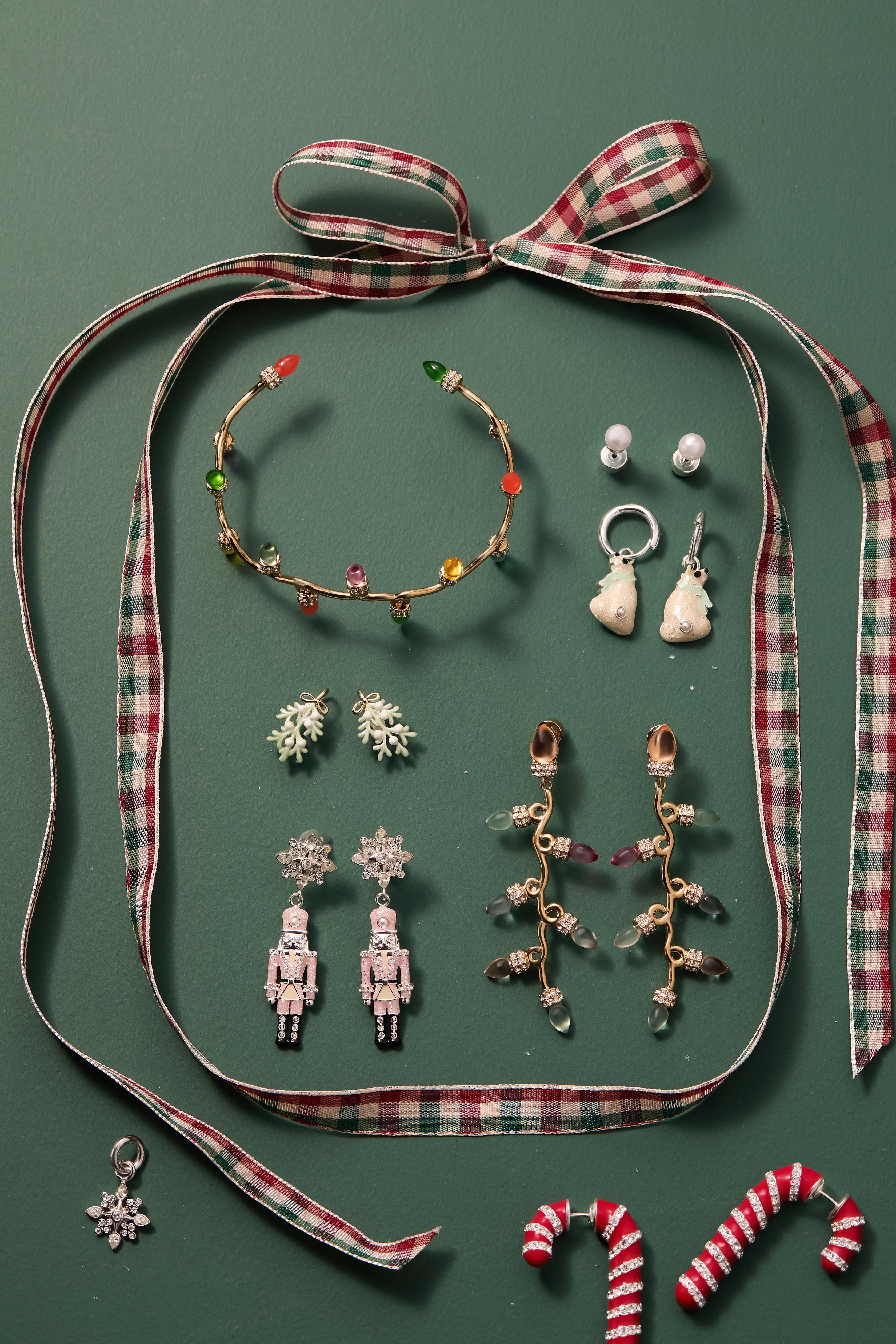 Christmas Muted Light Bulb Earrings - Aaria Tees Aaria Tees