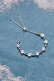 Crystal Snowflake Beaded Bolo Bracelet - Aaria Tees Aaria Tees