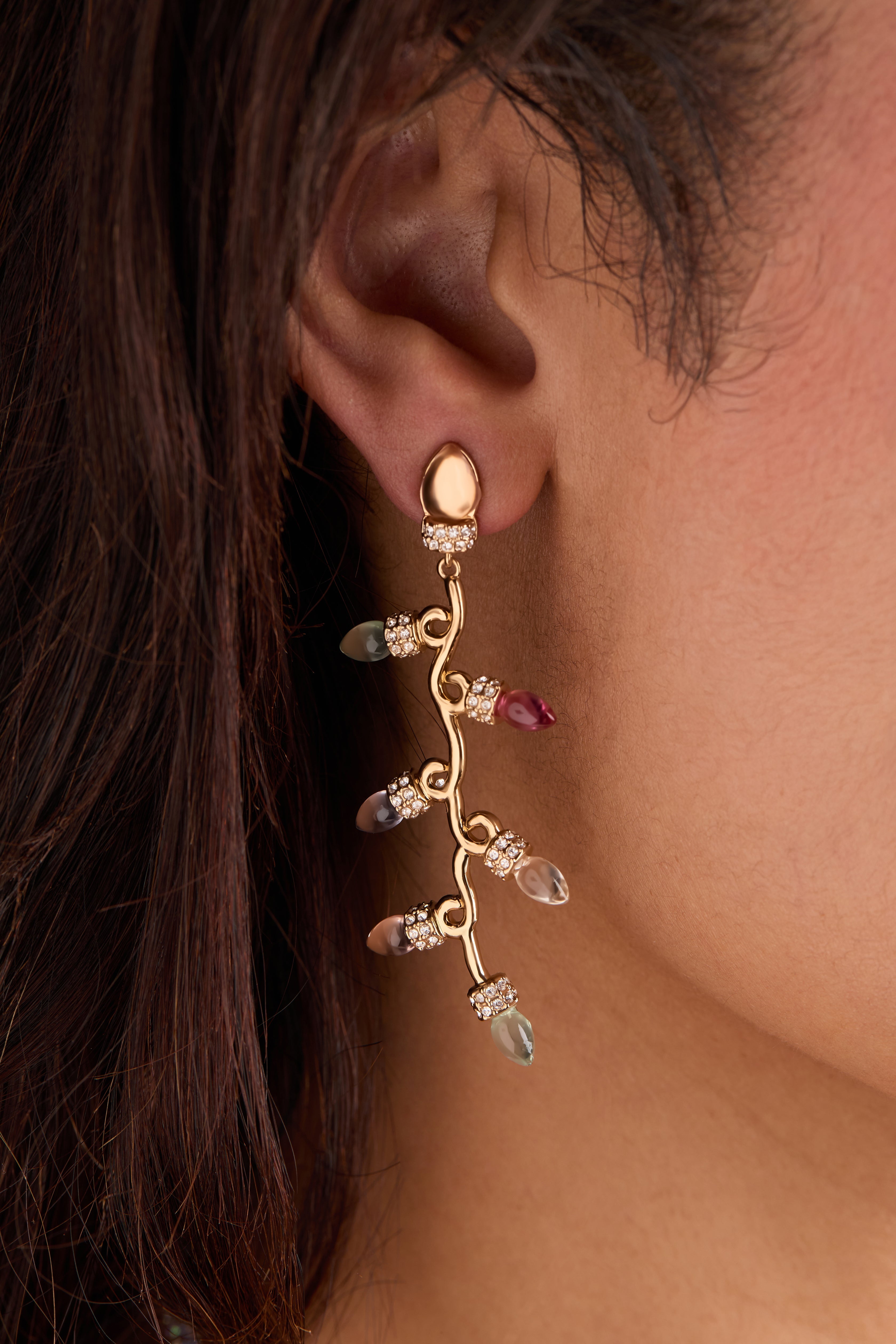 Christmas Muted Light Bulb Earrings - Aaria Tees Aaria Tees