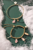 Winter Wonderland Multi Charm Bolo Bracelet - Aaria Tees Aaria Tees