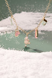 Winter Wonderland Multi Charm Necklace - Aaria Tees Aaria Tees