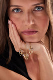 Pisces Zodiac Charm Cluster Necklace - Aaria Tees Aaria Tees