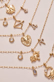 Sagittarius Zodiac Charm Cluster Necklace - Aaria Tees Aaria Tees