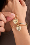 'I Love My Cat' Bangle & Pet Collar Charm Set of 2 - Aaria Tees Aaria Tees