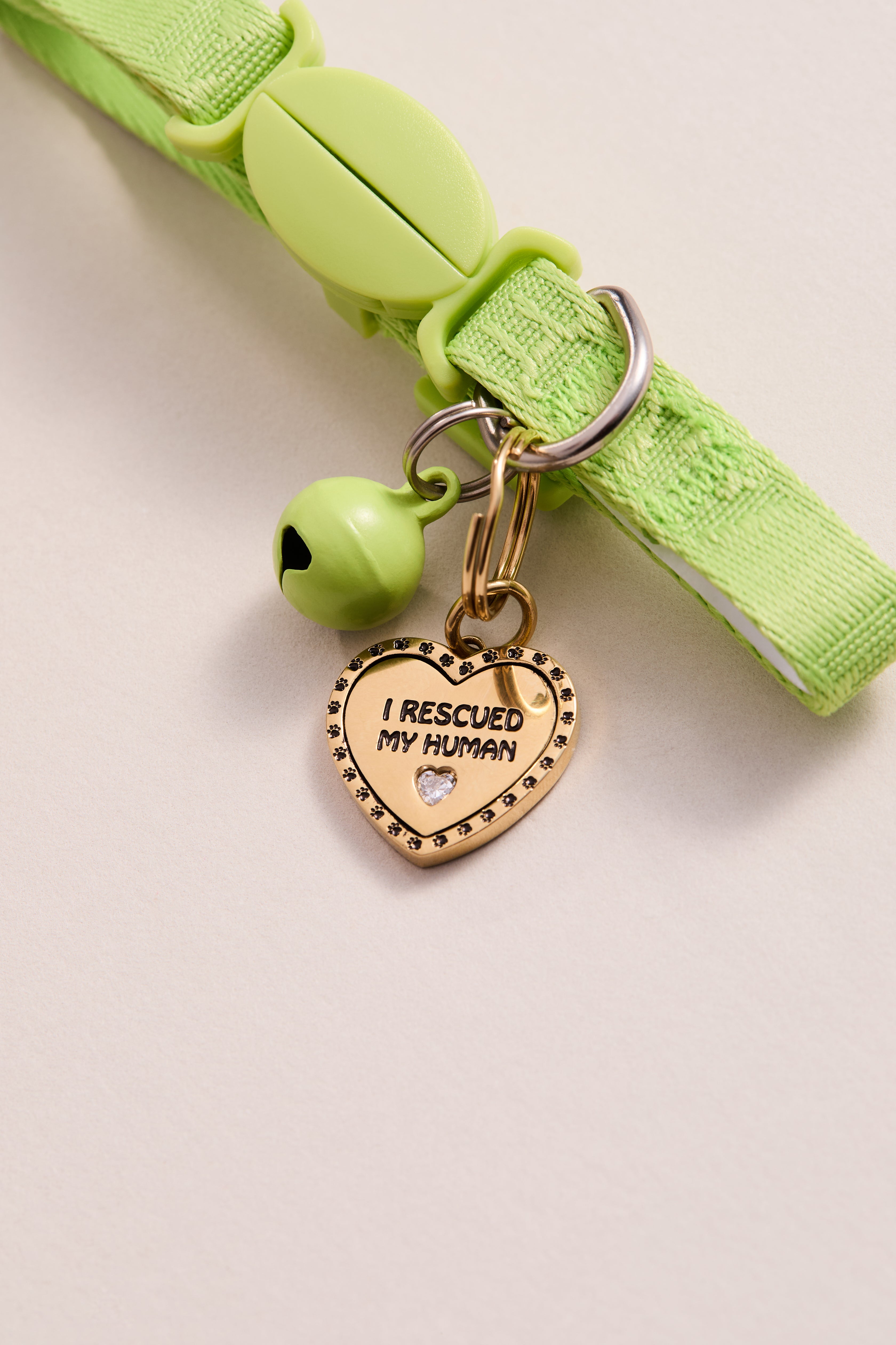'I Love My Cat' Bangle & Pet Collar Charm Set of 2 - Aaria Tees Aaria Tees