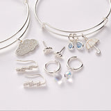 Mother of Pearl Umbrella Bangle - Aaria Tees Aaria Tees