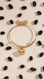'Mama Needs Coffee' Mug Charm Bangle - Aaria Tees Aaria Tees