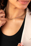 Crystal Tennis Chain Necklace - Aaria Tees Aaria Tees