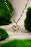 Love and Luck Wheel Charm Necklace - Aaria Tees Aaria Tees