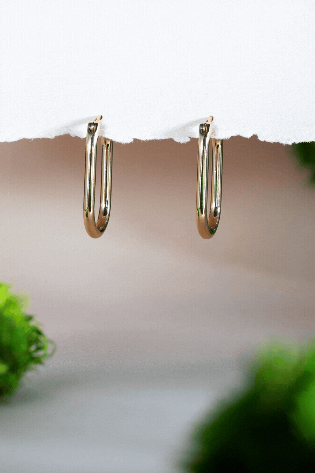 Love and Luck Wheel Hoop Earrings - Aaria Tees Aaria Tees