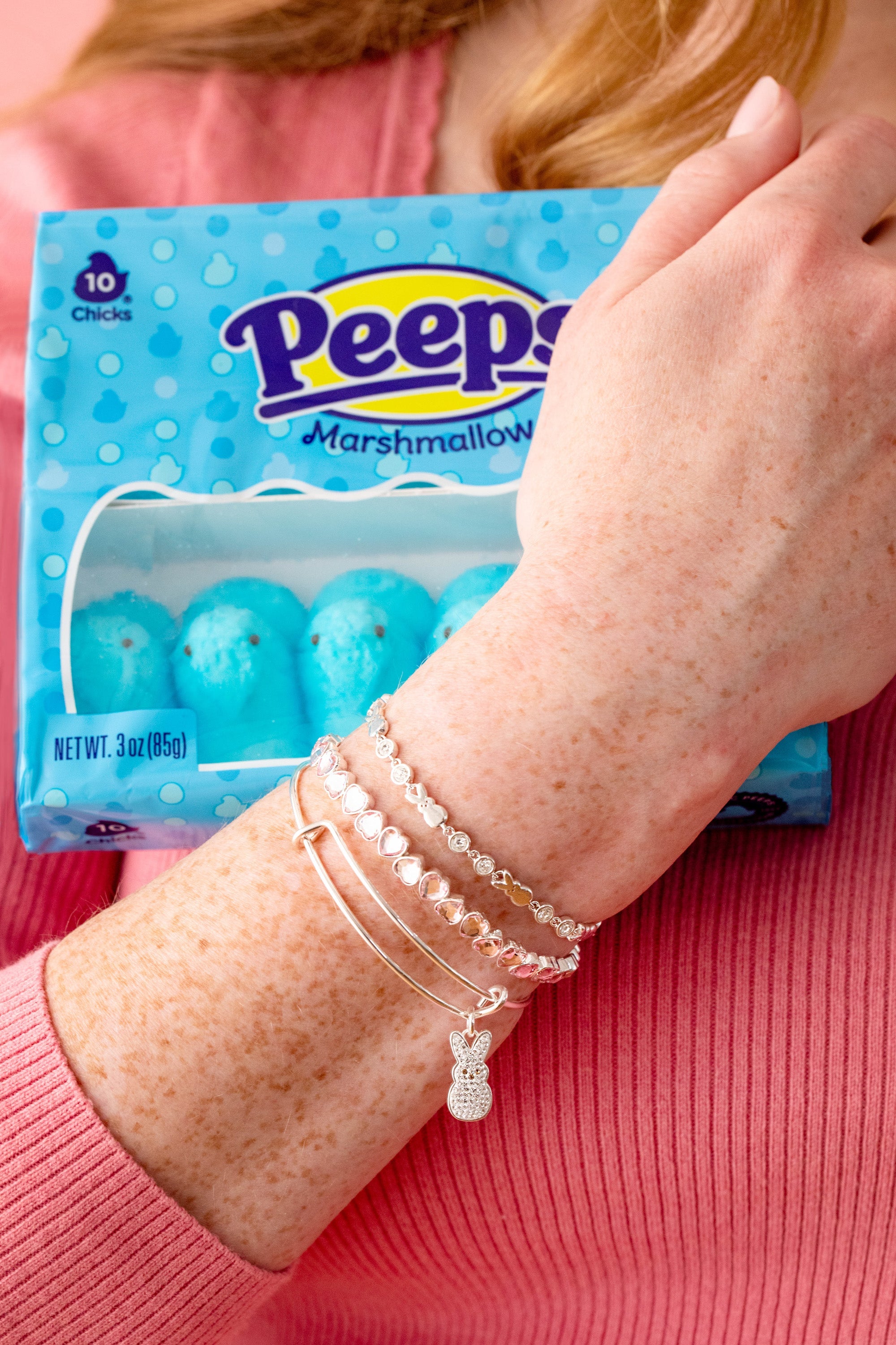 PEEPS® Bunny Bolo Bracelet - Aaria Tees Aaria Tees