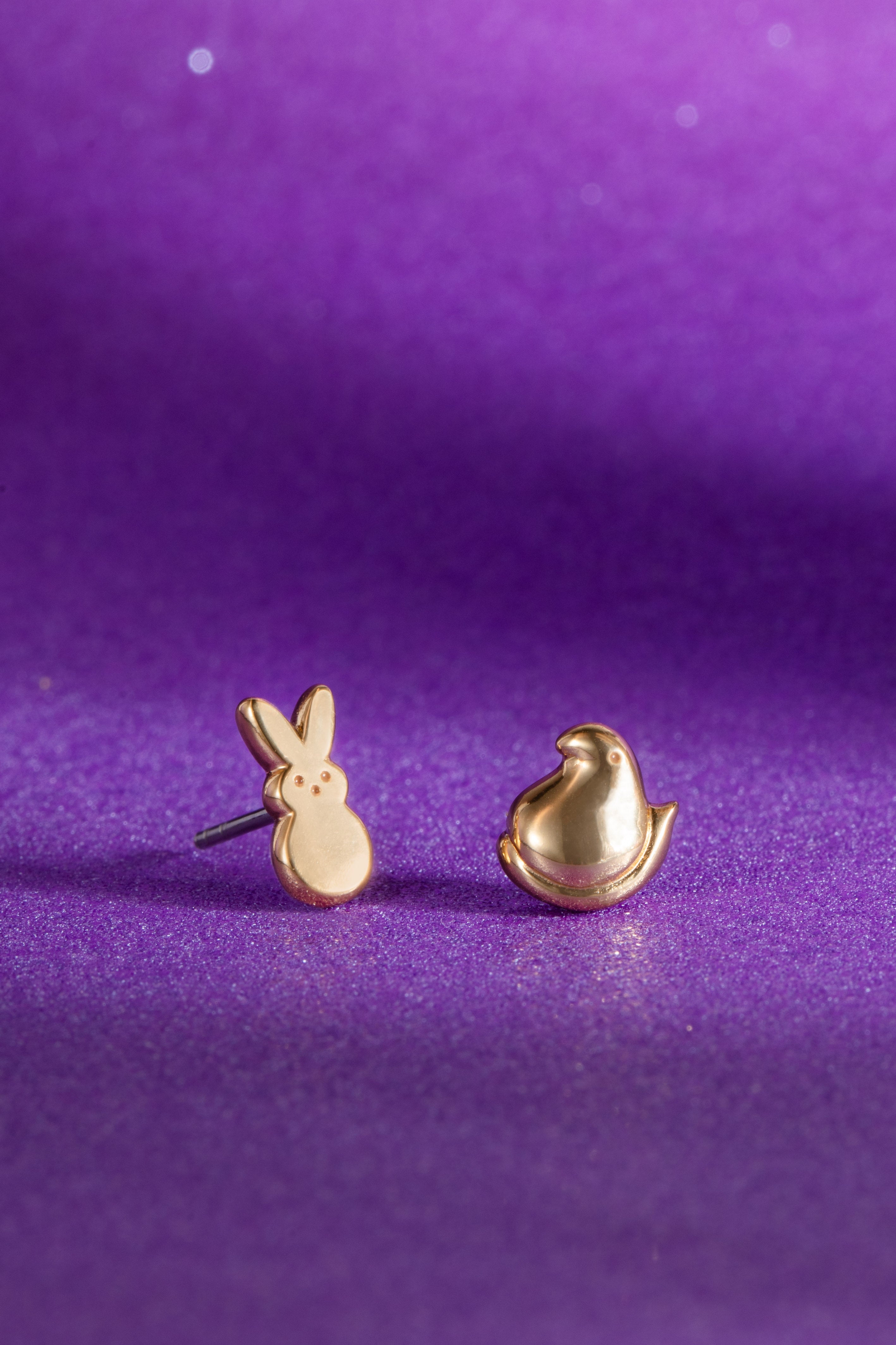 PEEPS® Bunny and Chick Stud Earrings - Aaria Tees Aaria Tees