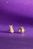 PEEPS® Bunny and Chick Stud Earrings - Aaria Tees Aaria Tees