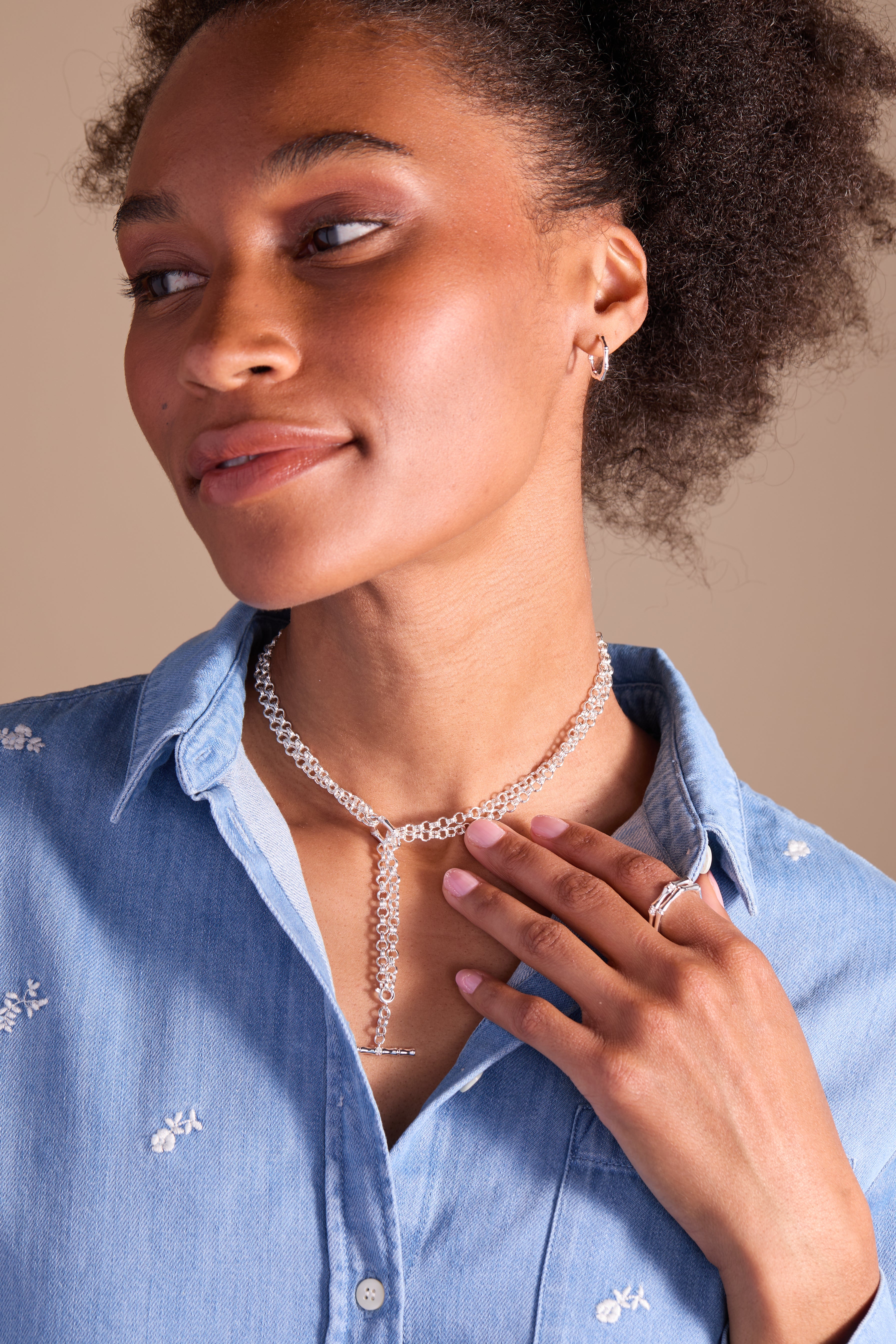 Bamboo Trio Ring Set - Aaria Tees Aaria Tees