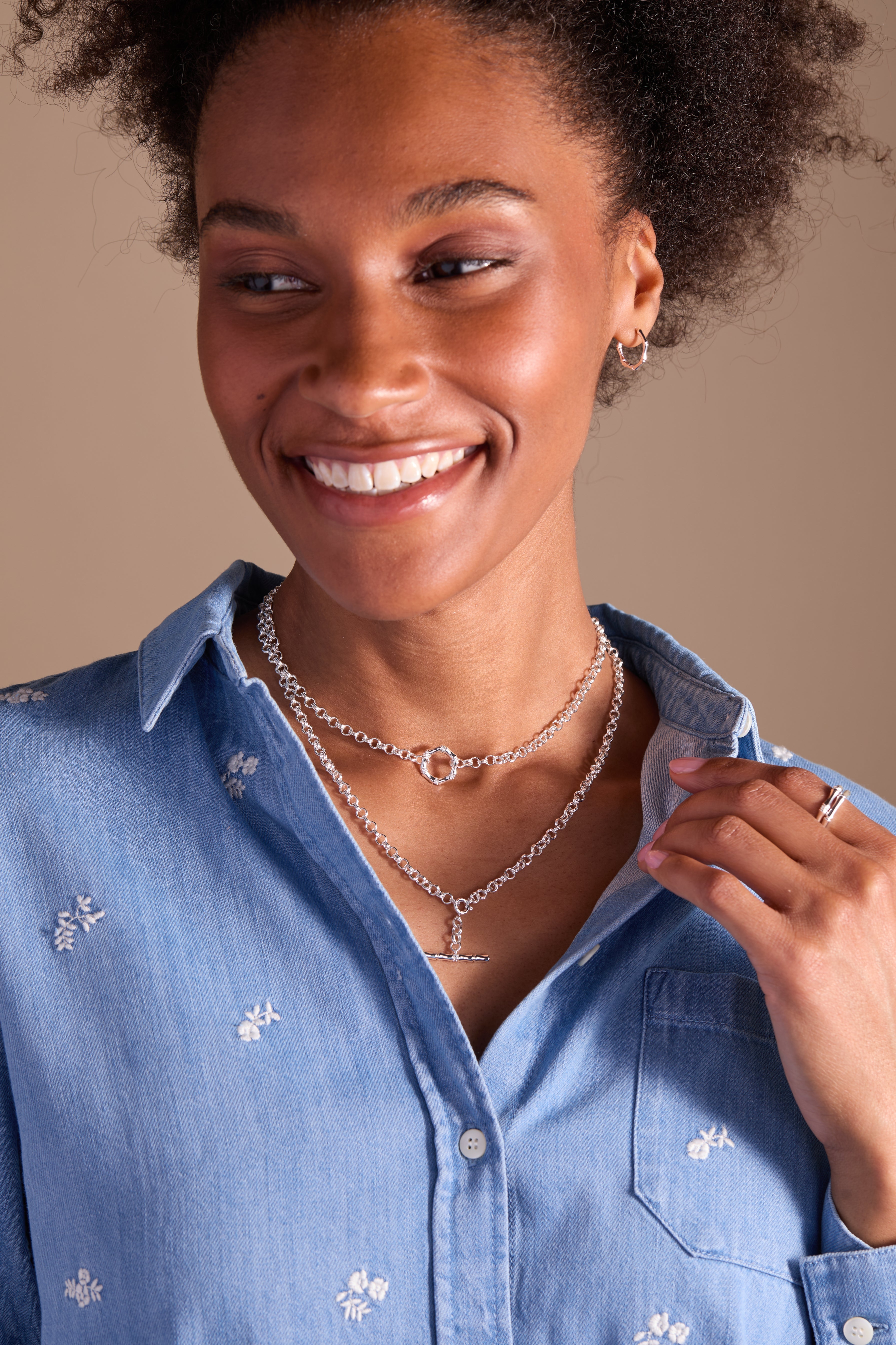 Bamboo Convertible Necklace or Bracelet - Aaria Tees Aaria Tees