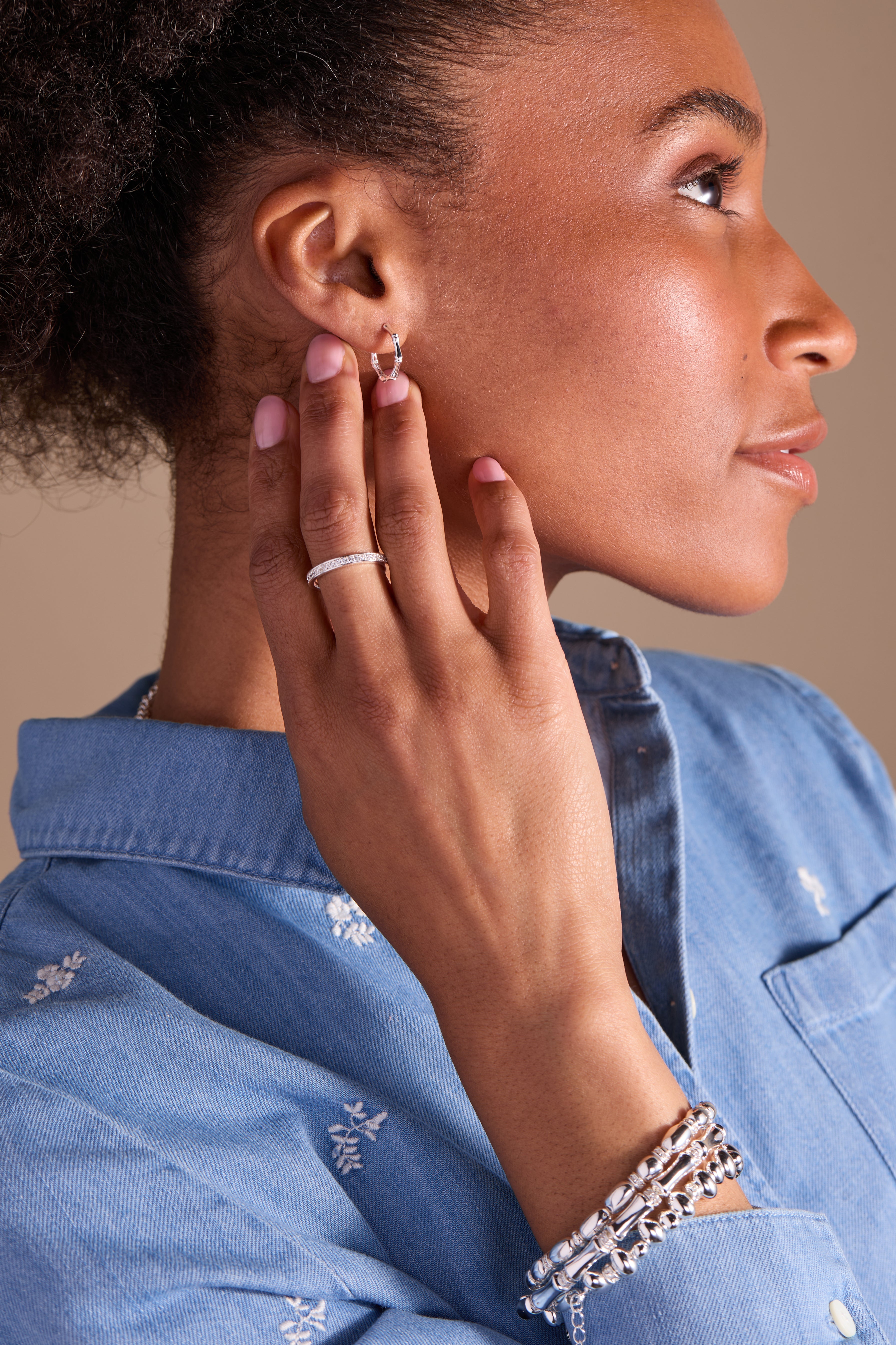Bamboo Trio Ring Set - Aaria Tees Aaria Tees