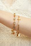Cross Inline Bangle - Aaria Tees Aaria Tees