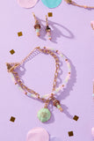 Polly Pocket™ 2 Row Charm Bracelet - Aaria Tees Aaria Tees
