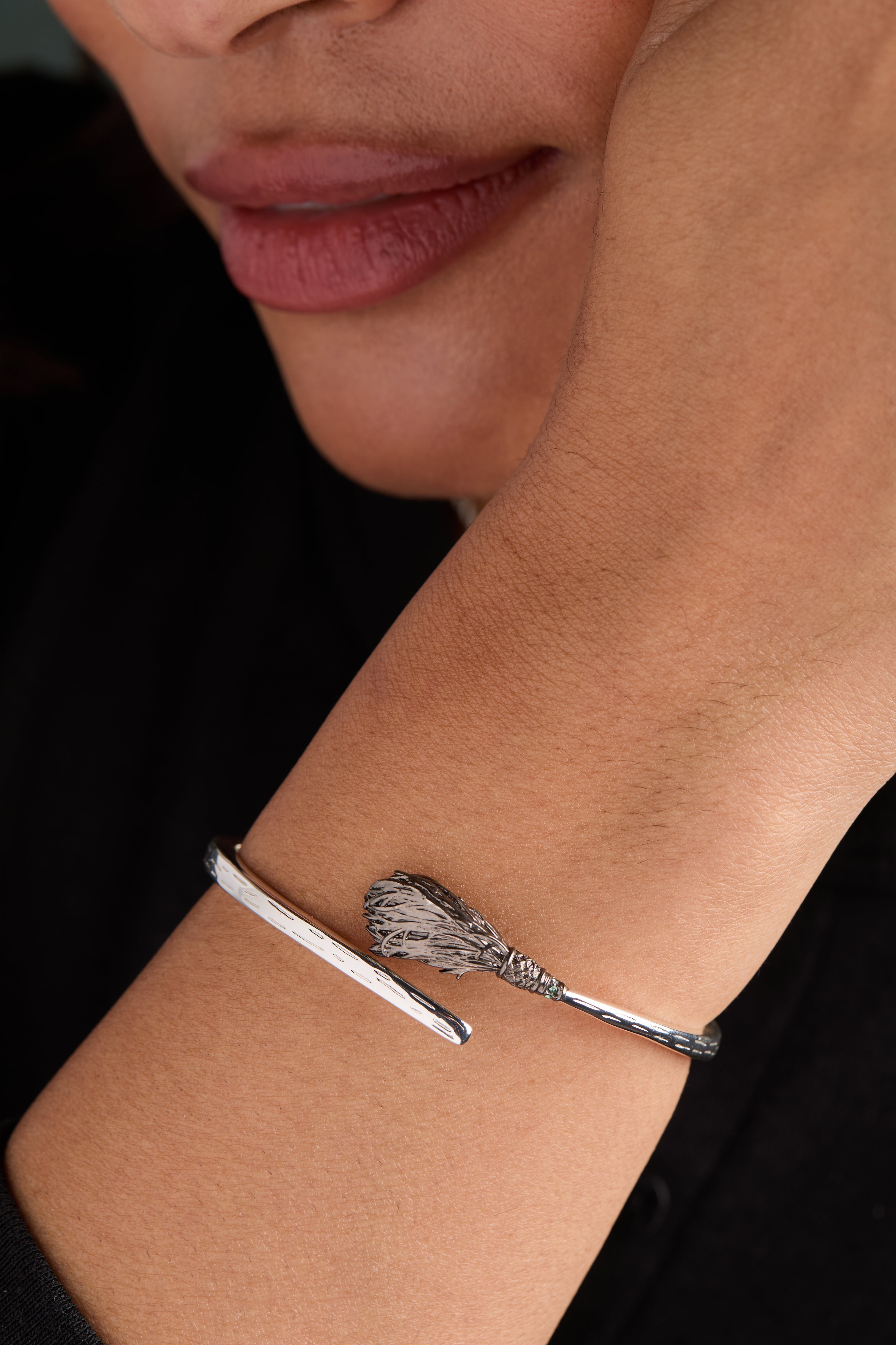 The Wizard of Oz™ Wicked Witch Broom Bypass Cuff - Aaria Tees Aaria Tees