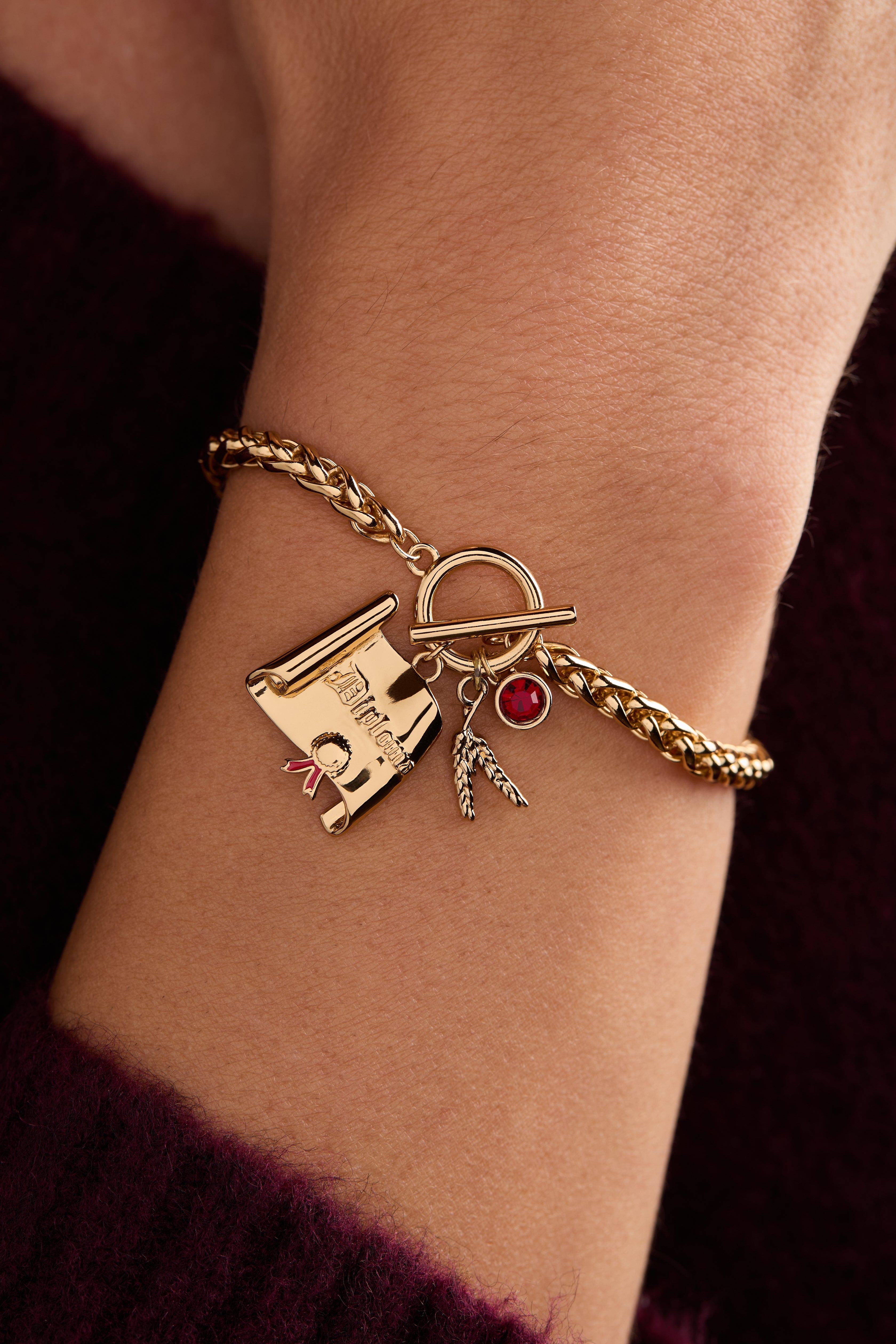 The Wizard of Oz™ Scarecrow Toggle Bracelet - Aaria Tees Aaria Tees