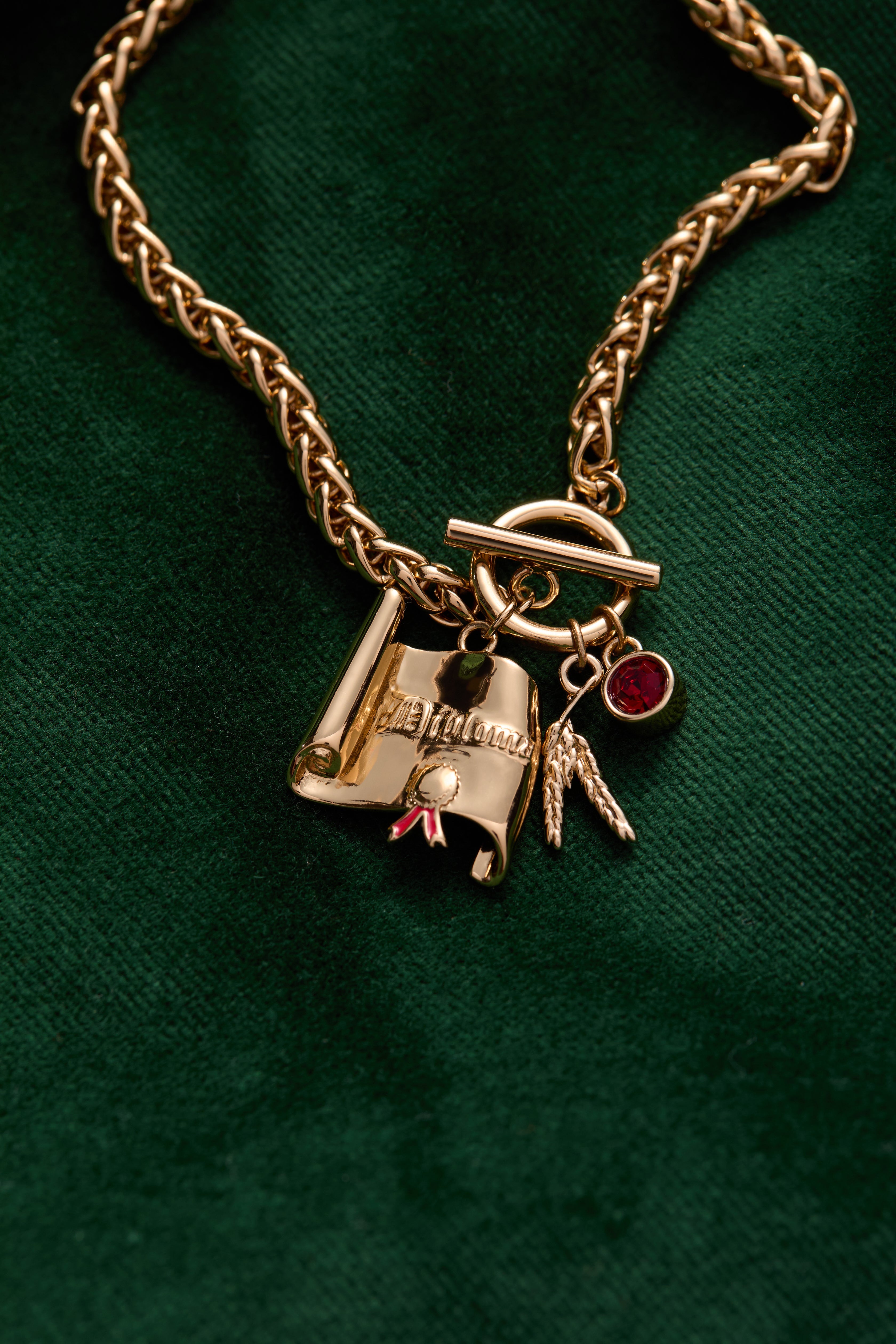 The Wizard of Oz™ Scarecrow Toggle Bracelet - Aaria Tees Aaria Tees