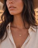'Horse Girl At Heart' Horseshoe Necklace - Aaria Tees Aaria Tees